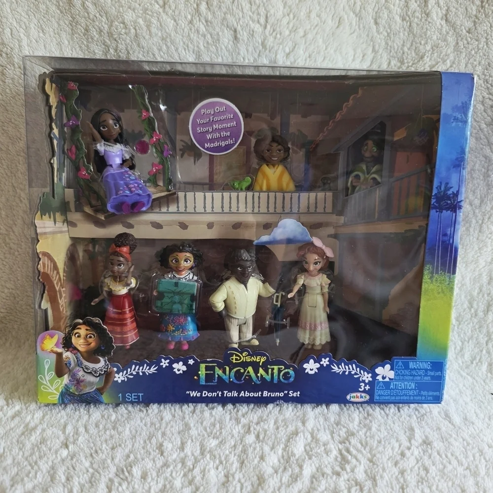 New Disney's Encanto We Don't Talk About Bruno 3 inch Small Collectible Fashion